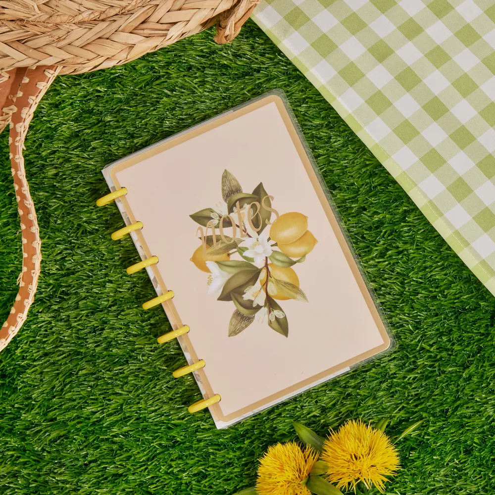 Happy Planner Fruit & Flora Mini carnet 60 feuilles pointillé