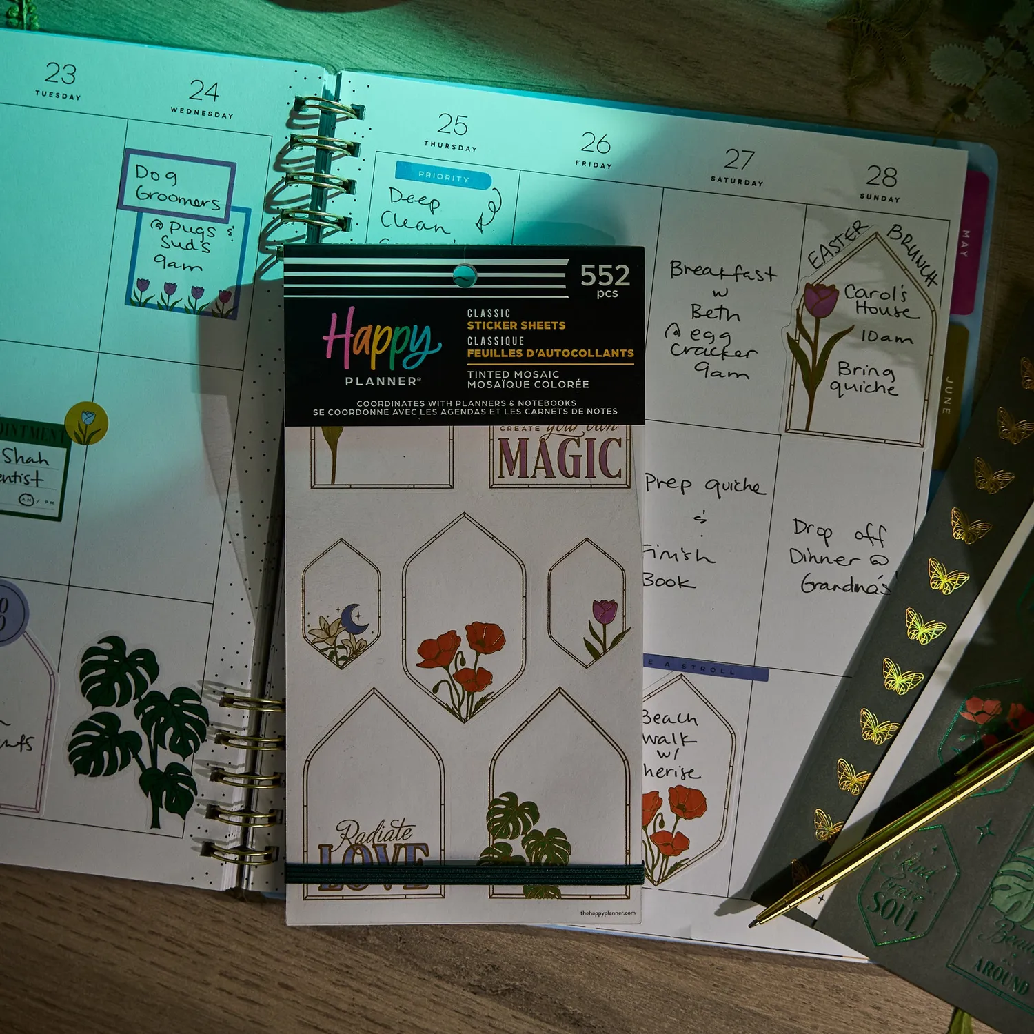 Me & my big ideas Tinted Mosaic stickers value pack 30 feuilles
