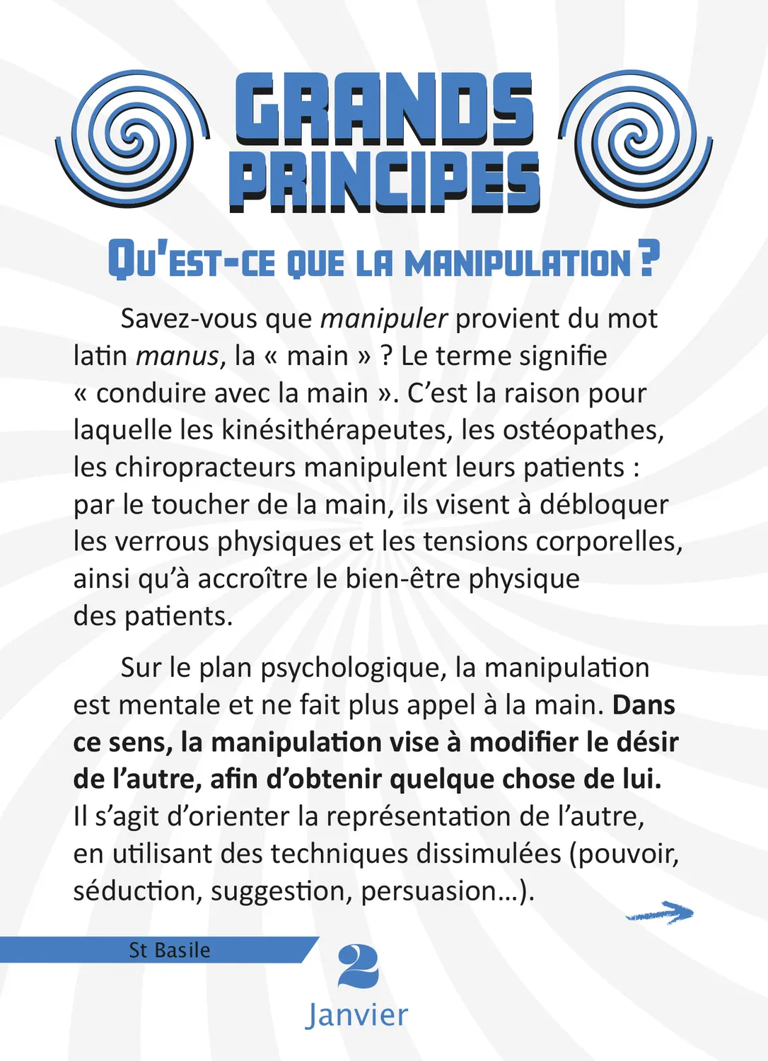 Frigobloc Année à Bloc Pouvoir et Manipulation calendrier 365 jours