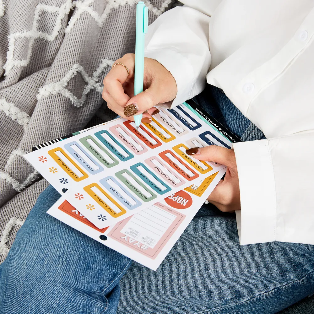 Happy Planner Essentials Value Pack stickers Big 716 foil