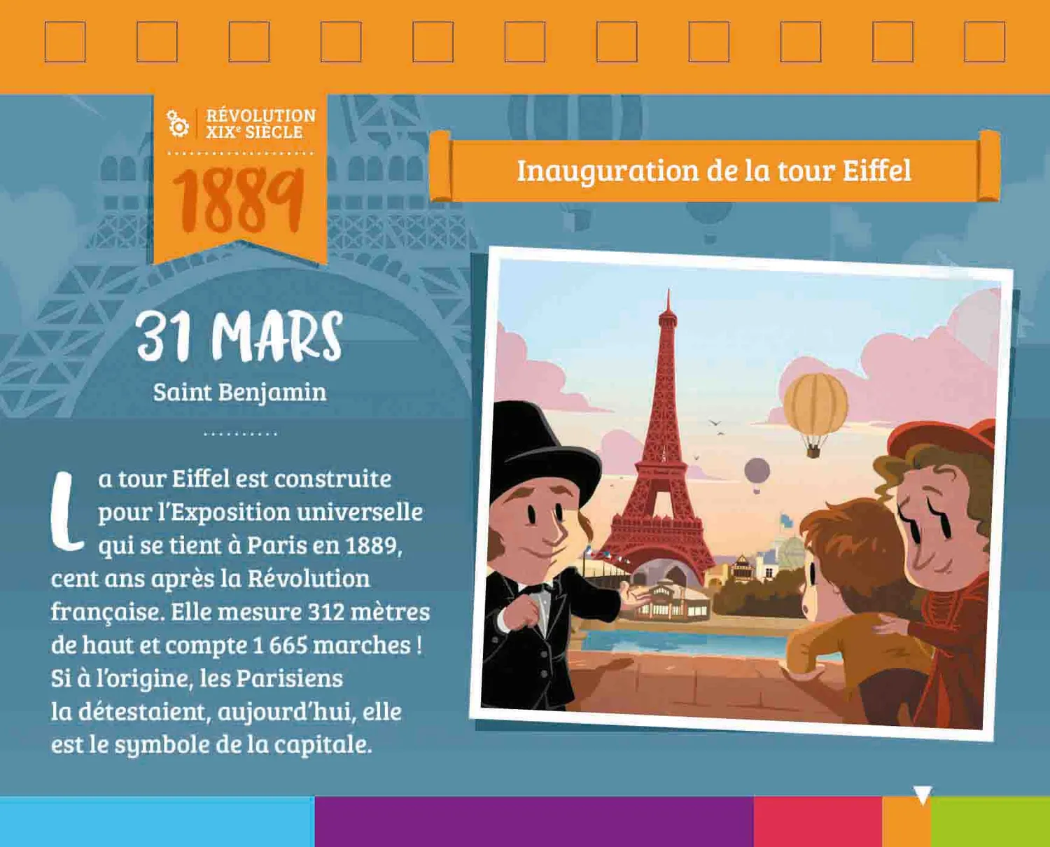 Quelle Histoire 365 personnages calendrier histoire de France
