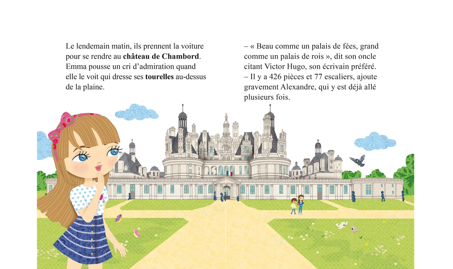 Minimiki Emma et la salamandre de Chambord tome 30 dès 6 ans