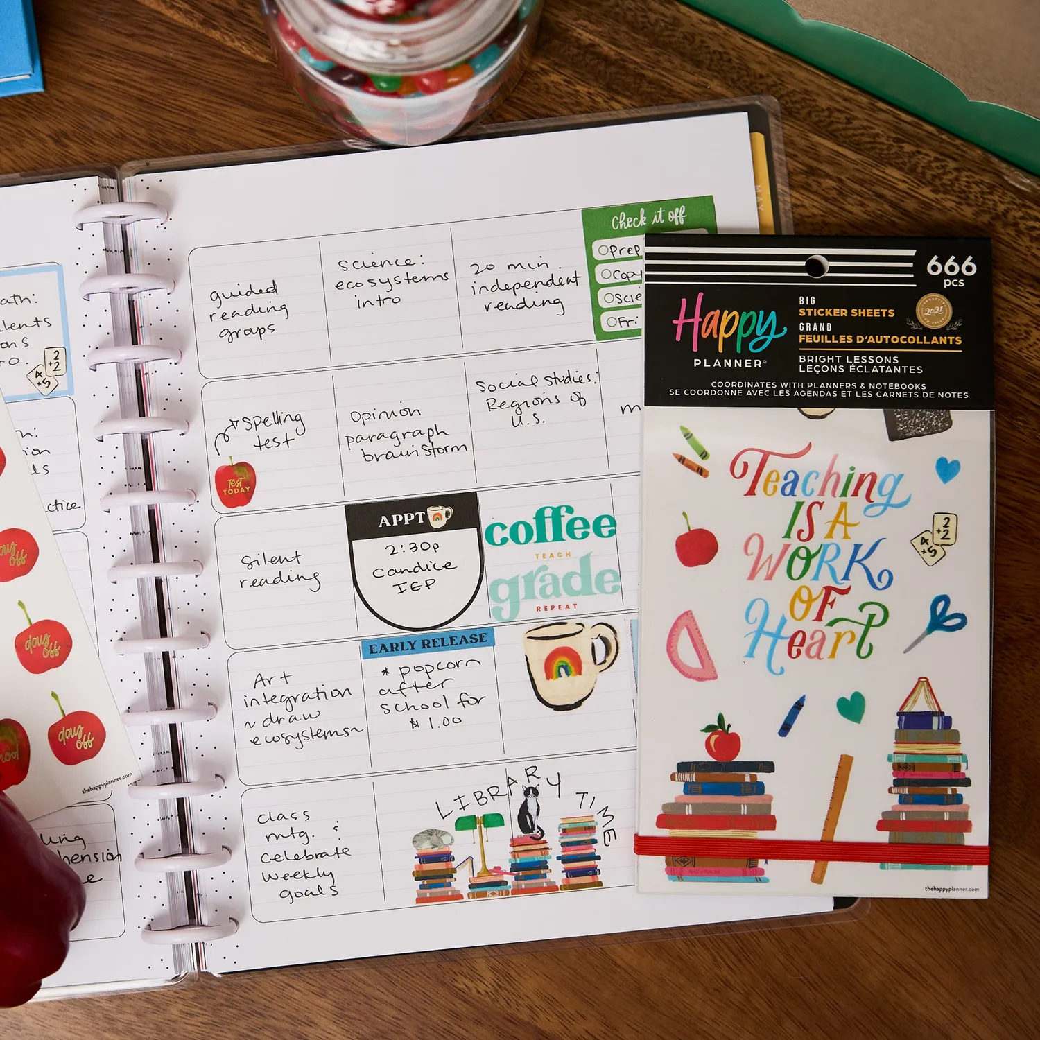 Me & my big ideas Bright Lessons Value Pack stickers Big enseignant