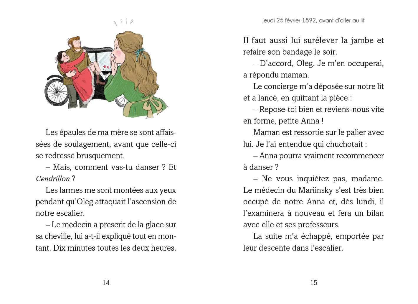 Anna Journal d'un cygne Tome 7 roman Bolchoï danse