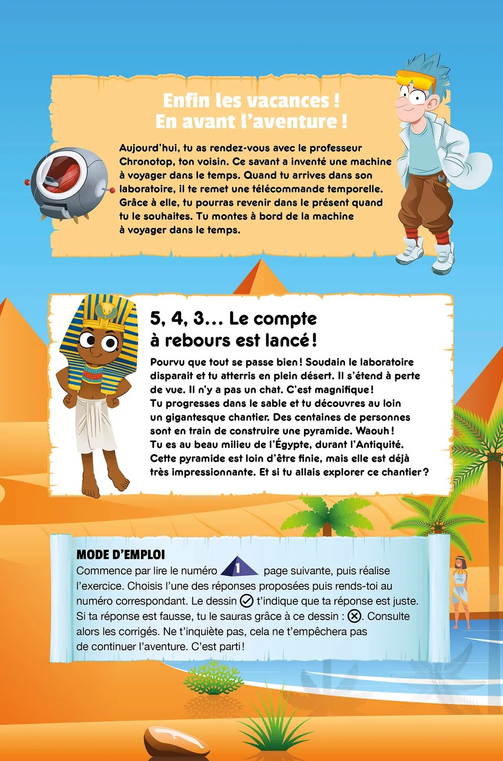 Les Incollables cahier de vacances CE2 au CM1 8-9 ans aventure