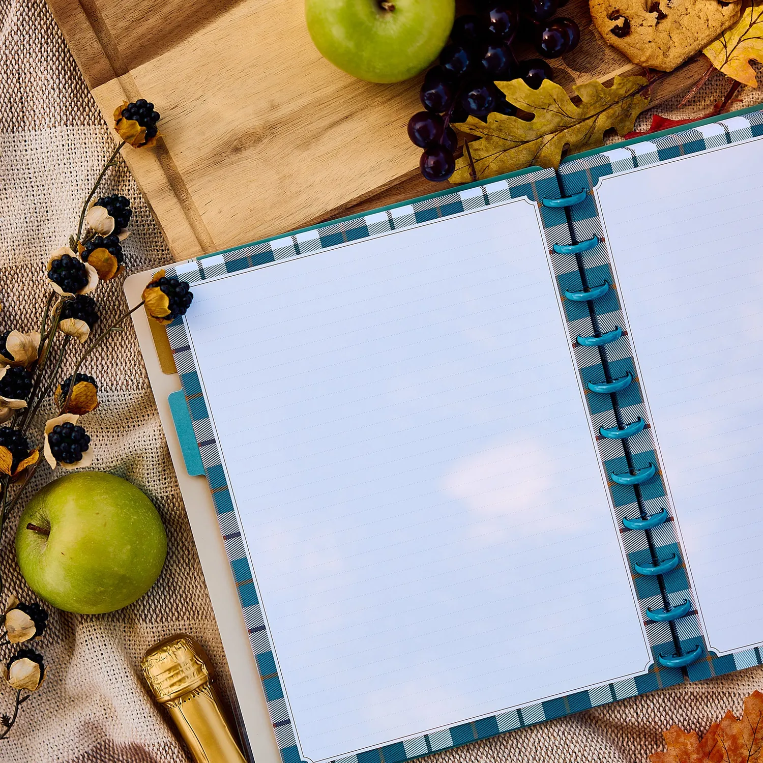 Happy Planner Fall Picnic carnet ligné Big floral 60
