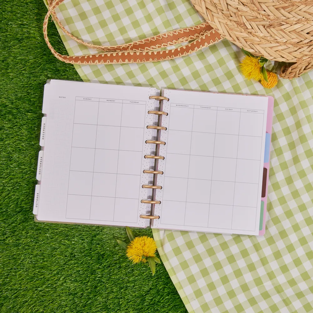 Happy Planner Boardwalk Ice Cream extension journalière 4 mois
