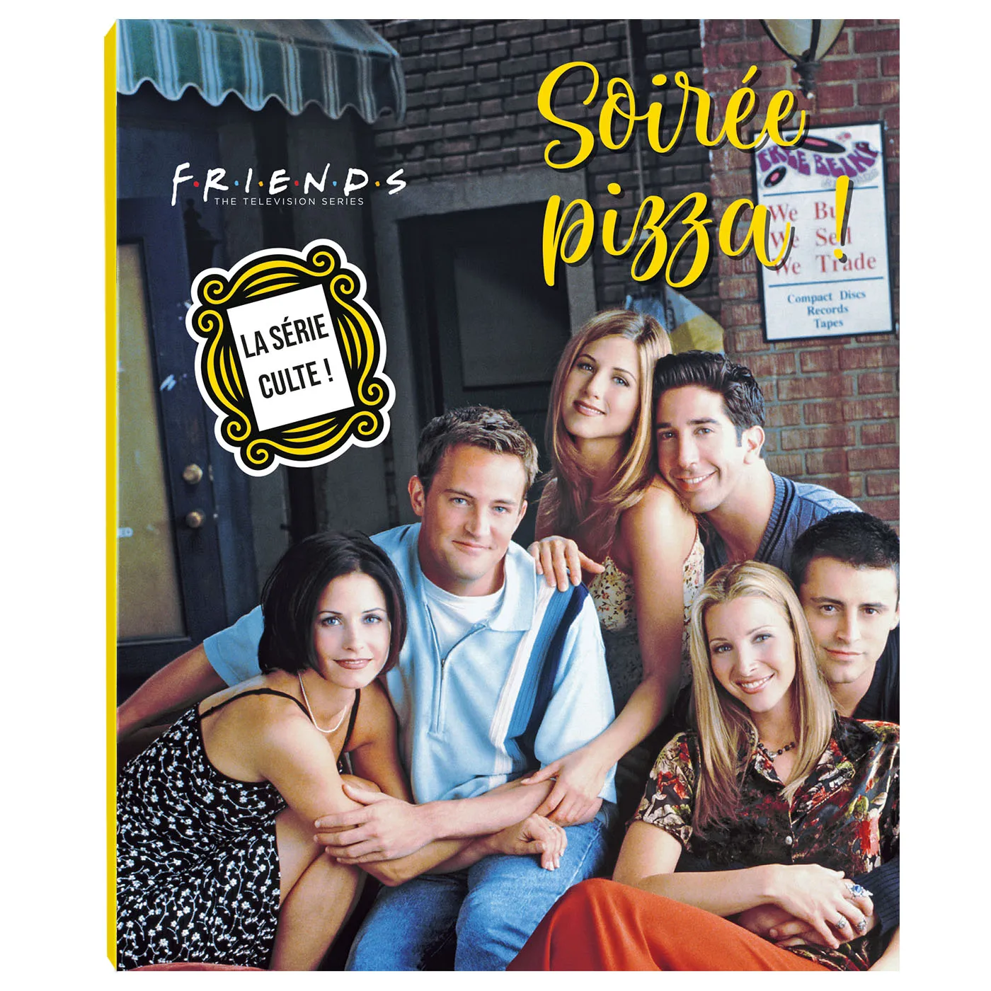 Frigobloc Soirée pizza Friends coffret planche pizza
