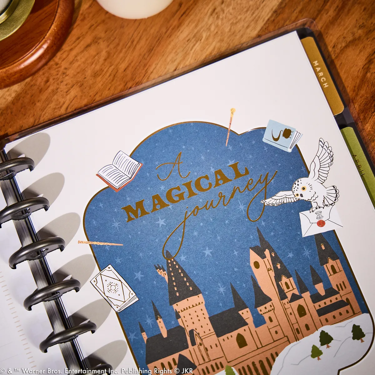 Happy Planner Harry Potter agenda enseignant classique 12 mois