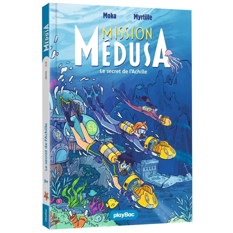Frigobloc Mission Médusa Tome 2 roman enfant secret de l'Achille