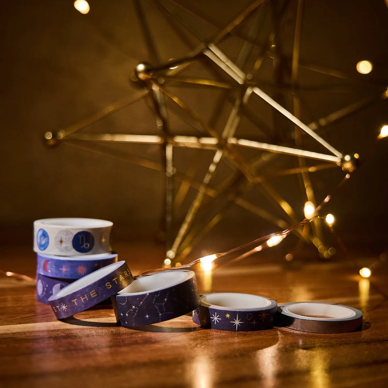 Happy Planner Star Signs washi tape 7 rouleaux zodiaque