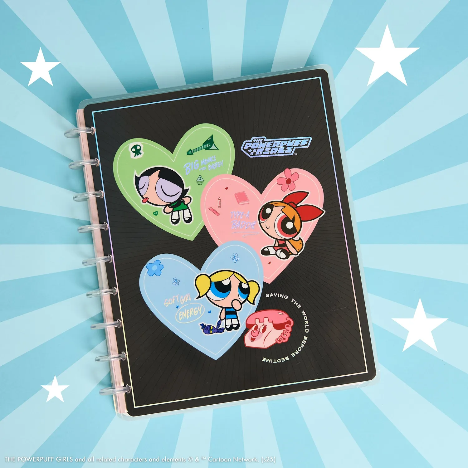 Happy Planner Classic Powerpuff Girls carnet pointillé 60 feuilles