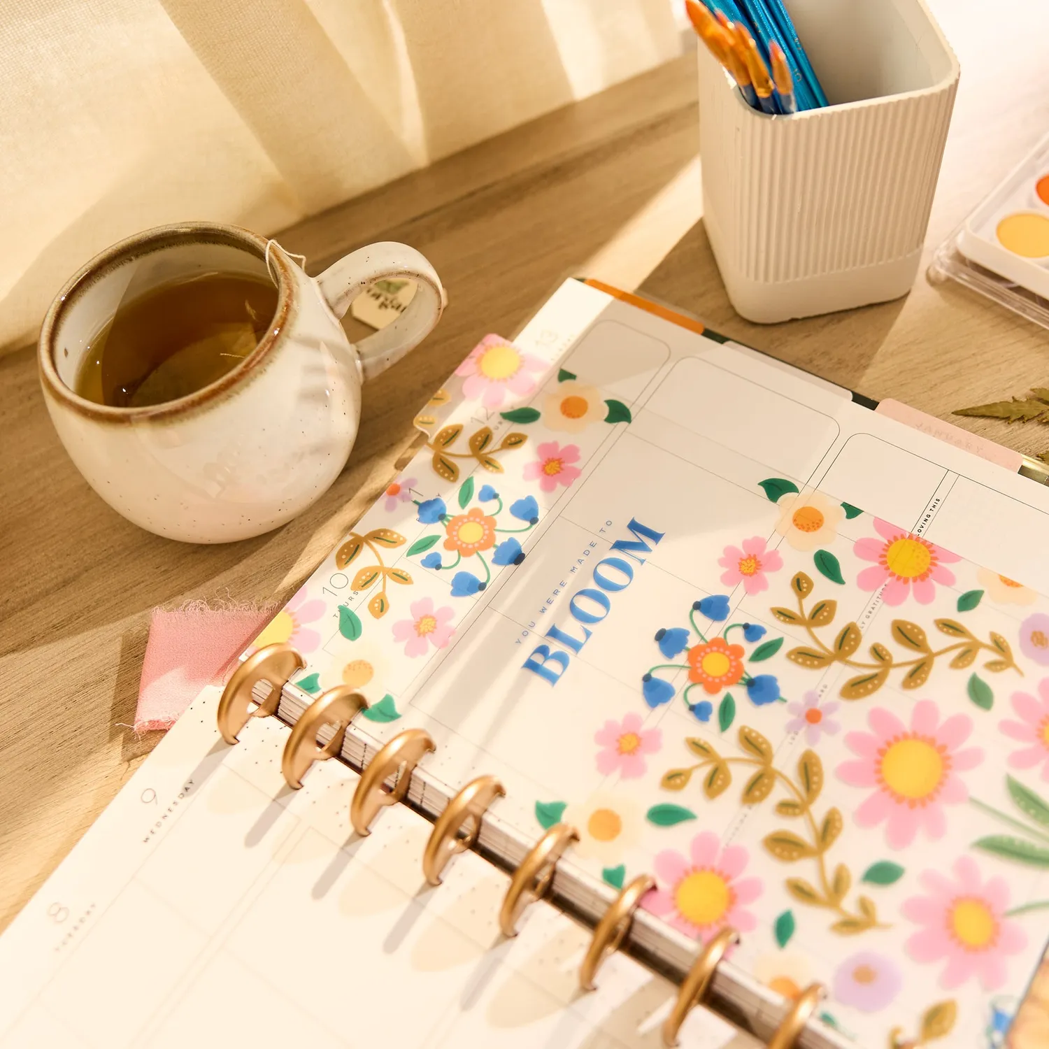 Happy Planner Golden Garden intercalaires Classic lot 3