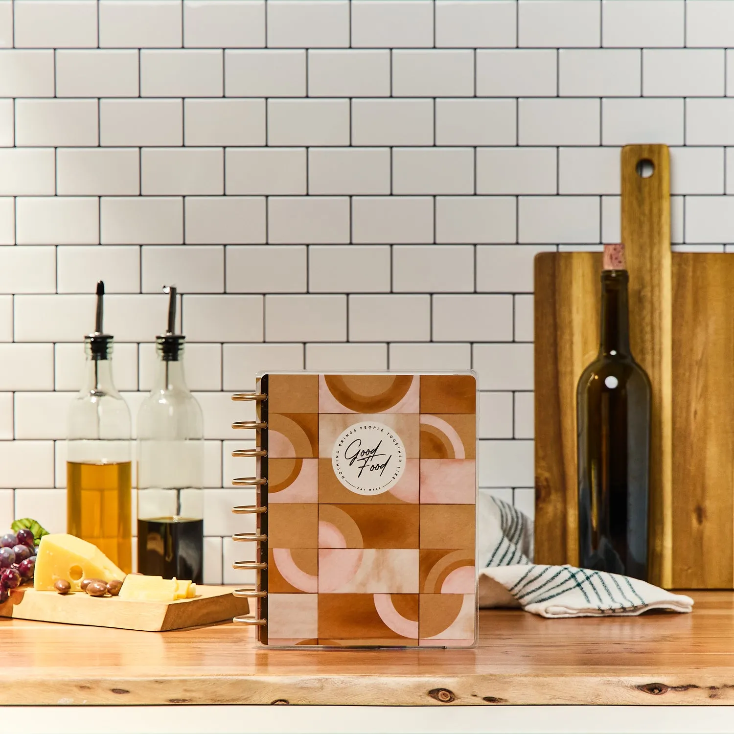 Happy Planner Rustic Roots journal repas Classic 80 pages