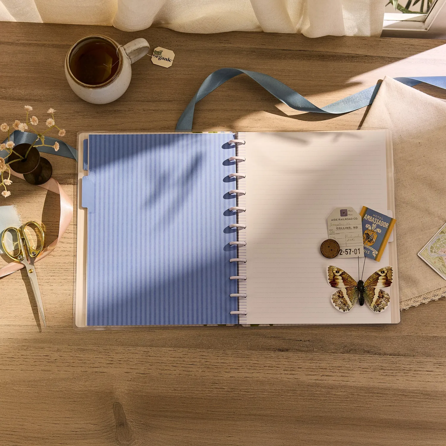 Happy Planner Country Charm carnet à anneaux Big 60 feuilles vichy