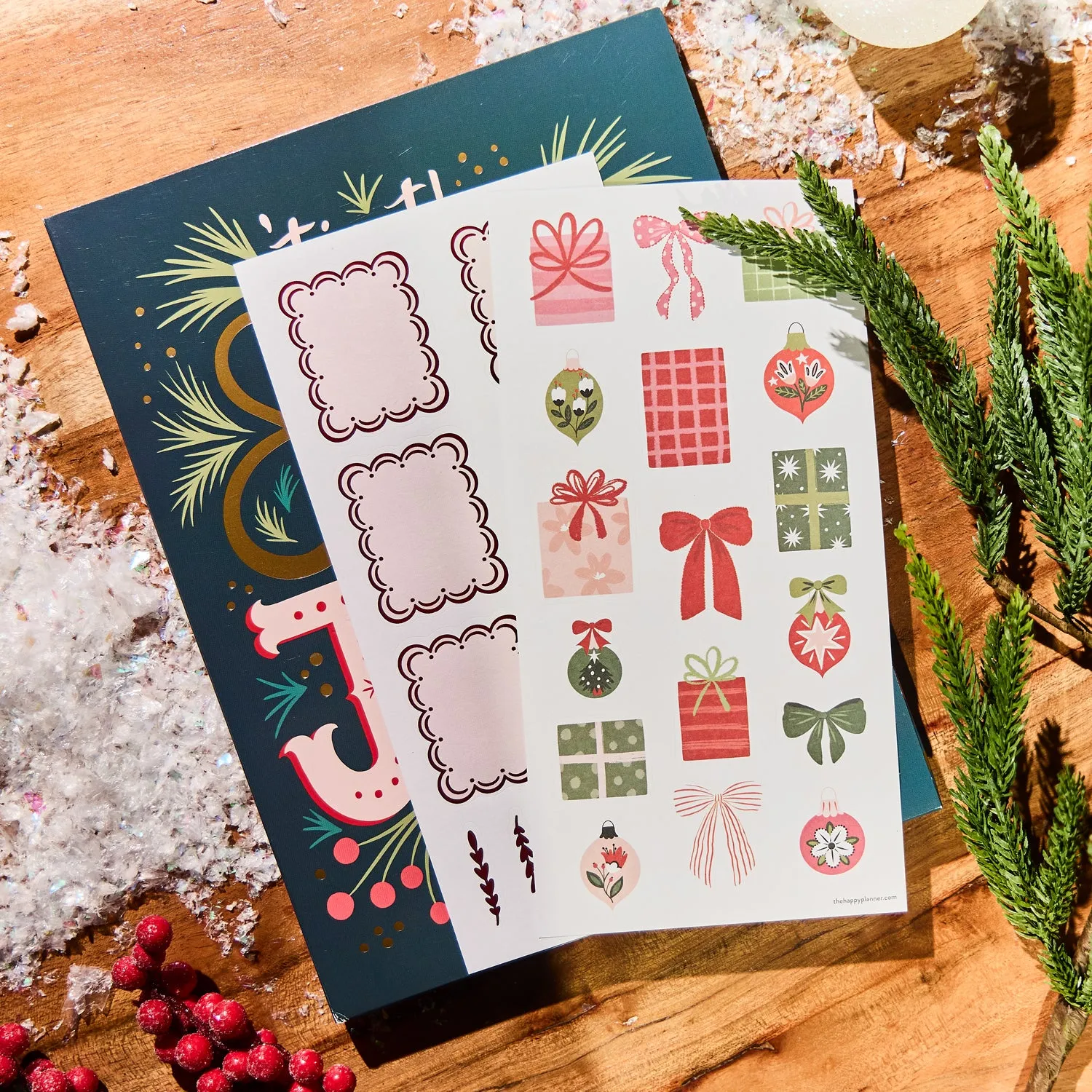 Happy Planner Christmas compagnon planner classic noël