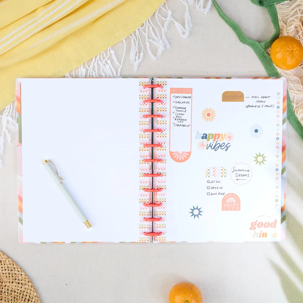 Happy Planner Simple Joys papier recharge Big pointillé 40 feuilles