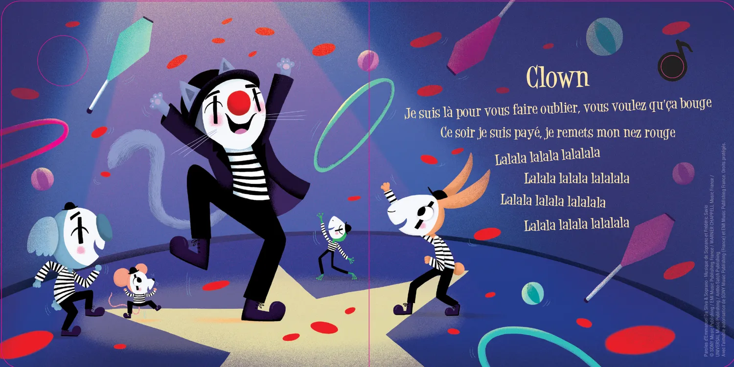 Frigobloc Mon Premier Soprano livre musical bébé 5 titres
