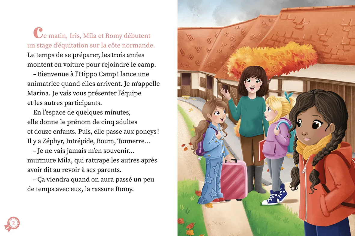 Frigobloc Cavalières Tome 6 roman poney 6 ans