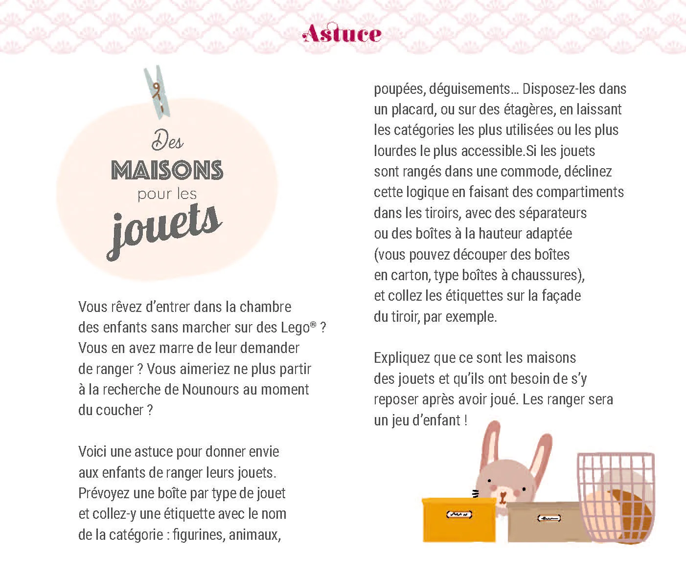 Frigobloc Maison Zen calendrier hebdomadaire aimanté