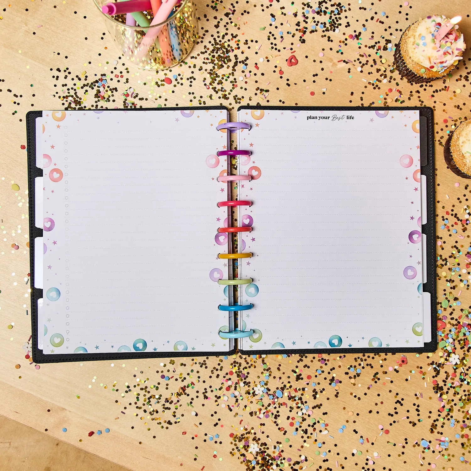 Happy Planner 10 Years recharge checklist Classic 40 feuilles ligné