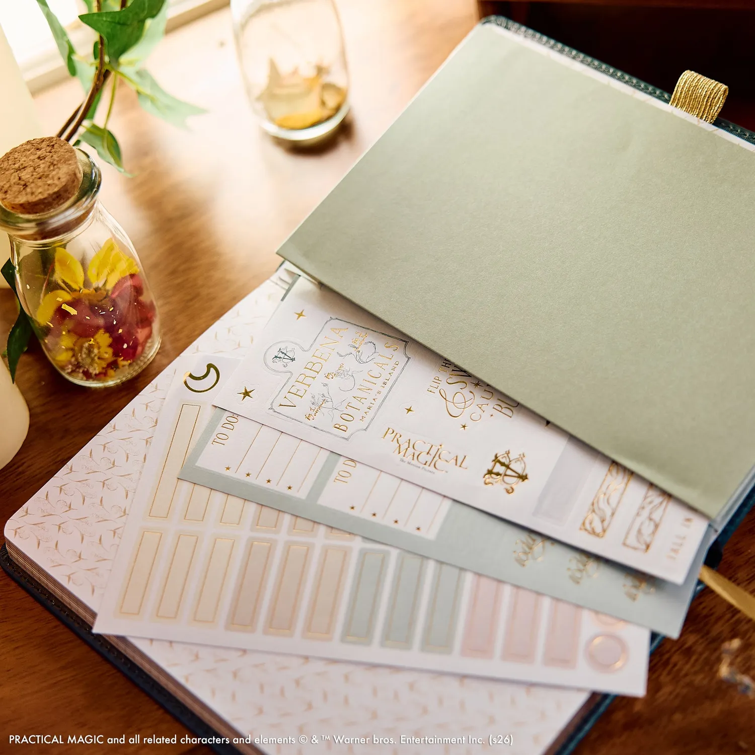 Happy Planner Practical Magic journal pointillé A5 tranches dorées