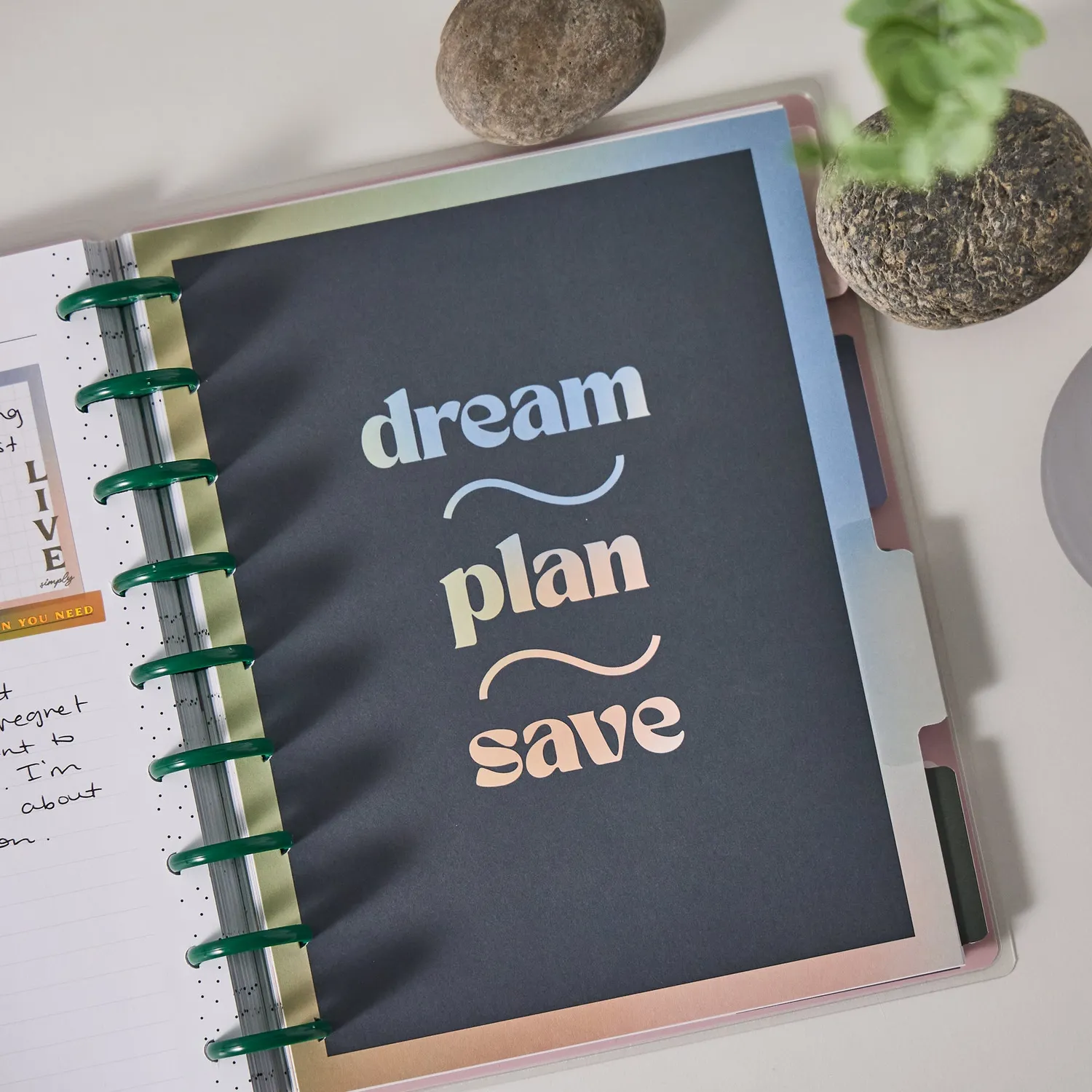 Happy Planner Savvy Budgeter planner budget non daté Classic