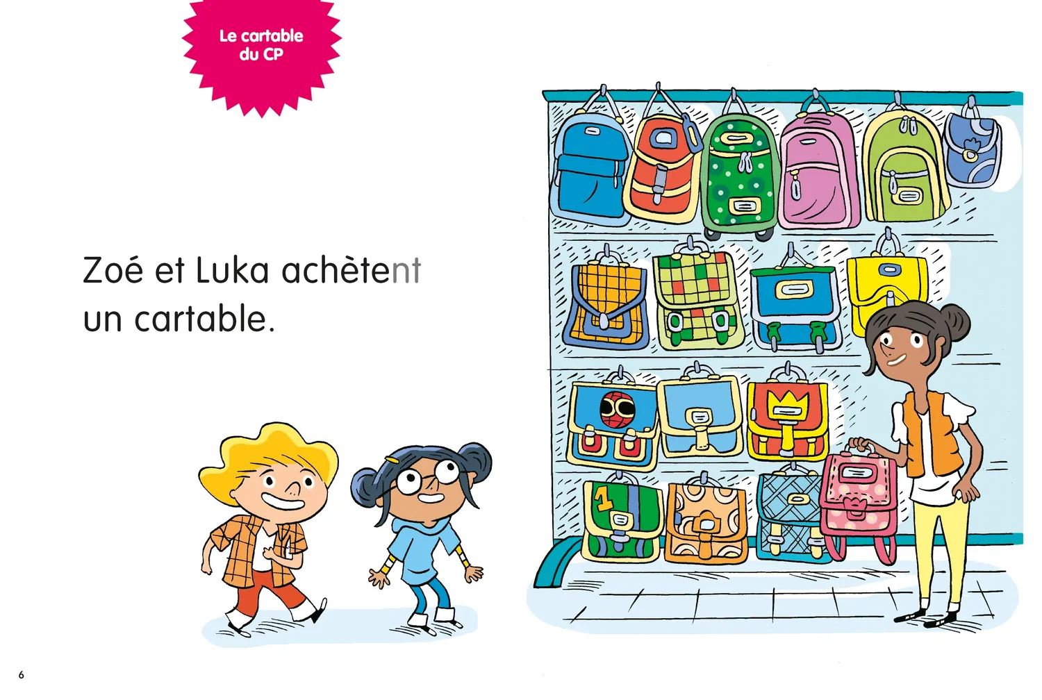 Frigobloc Les Incollables Tome 2 livre Le cartable du CP niv 1