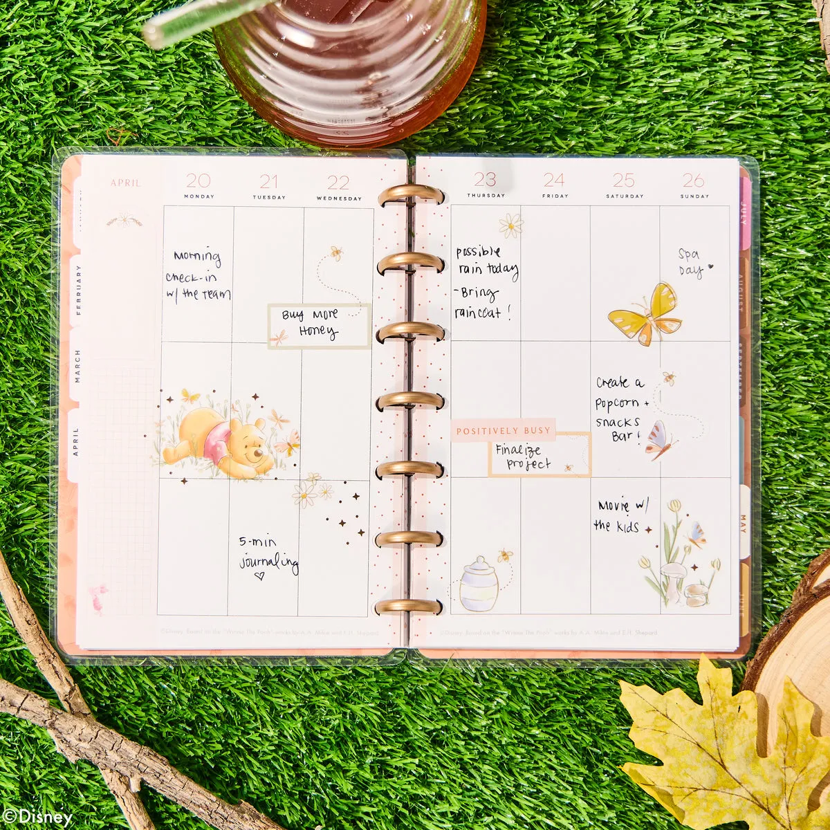 Happy Planner Winnie Ourson Mini agenda 2026 vertical