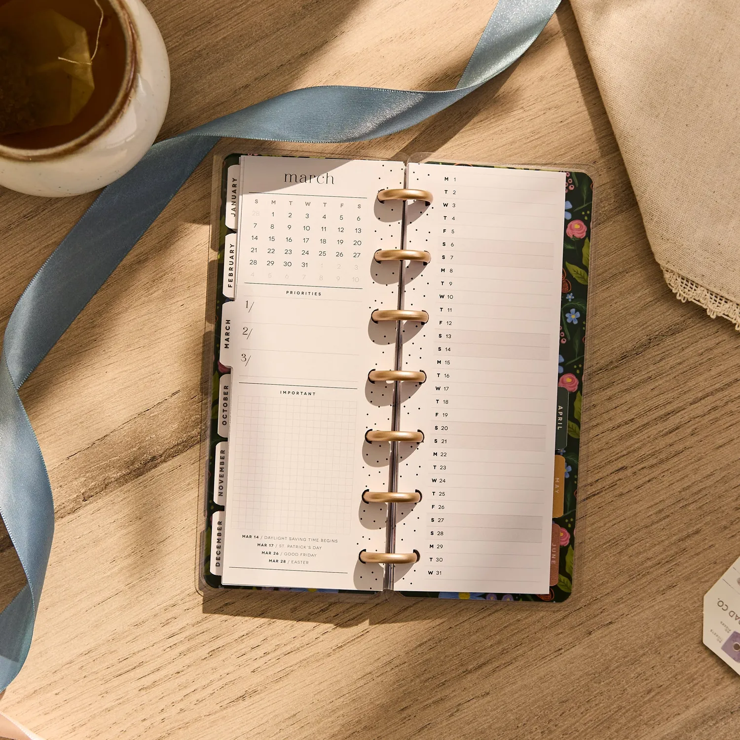 Happy Planner Country Charm agenda 2026-2027 mini horizontal
