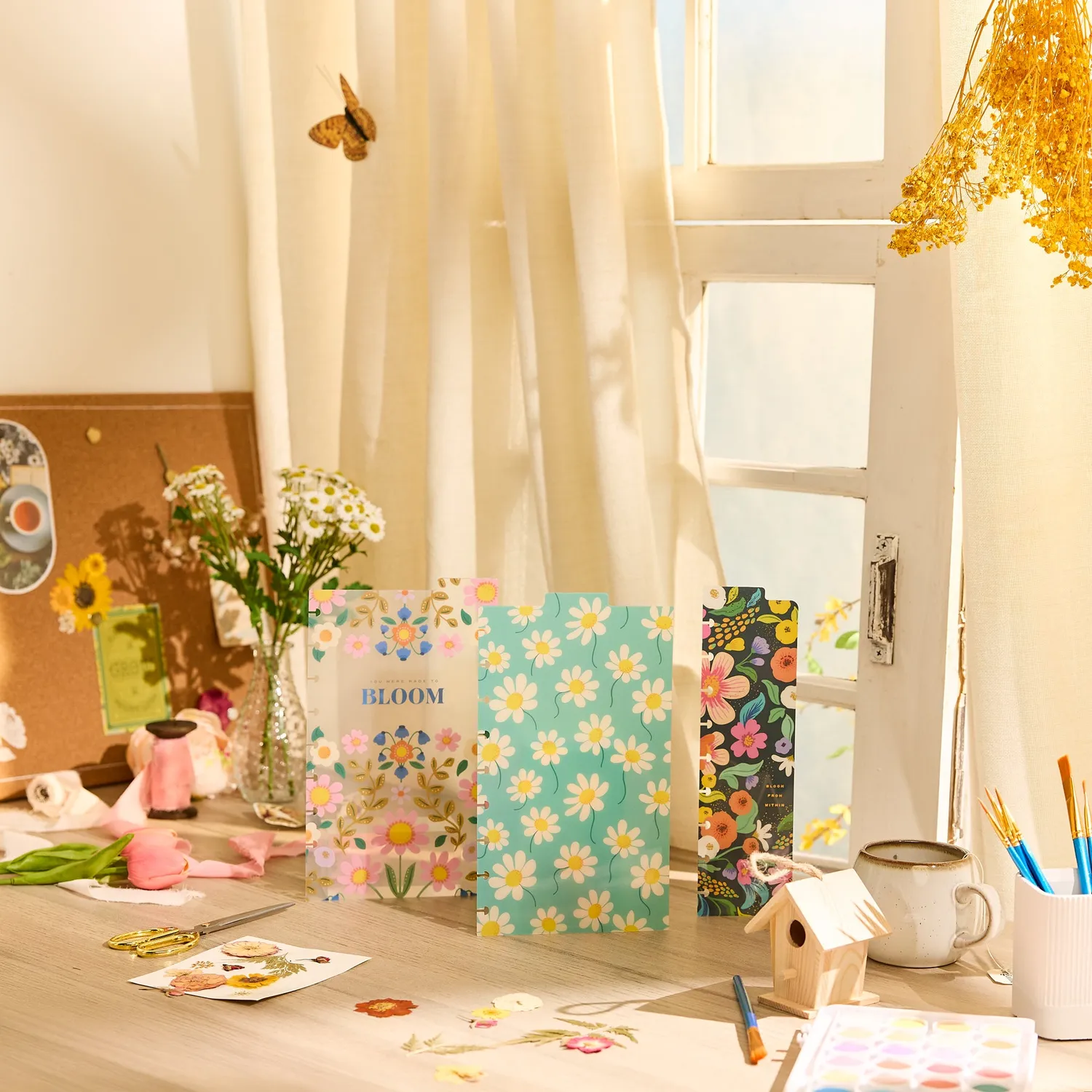 Happy Planner Golden Garden intercalaires Classic lot 3