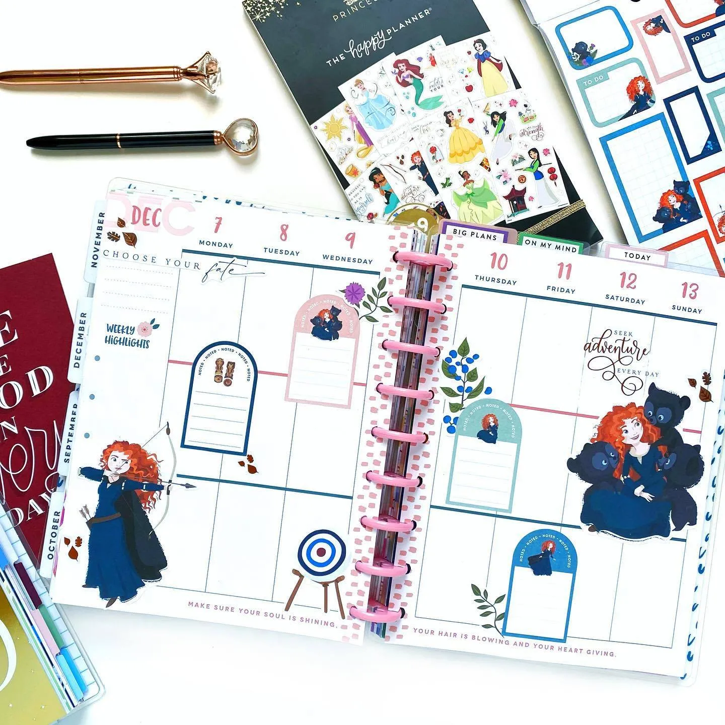 Happy Planner Disney Princess Magic stickers Value Pack 459 pcs