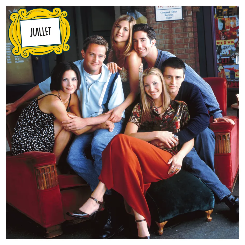 Friends Calendrier bloc notes mémo photos série