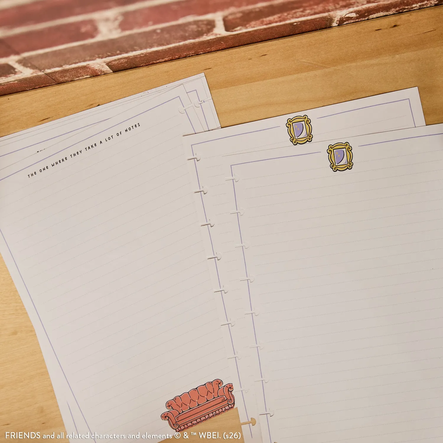 Happy Planner Friends papier recharge Classic 40 feuilles