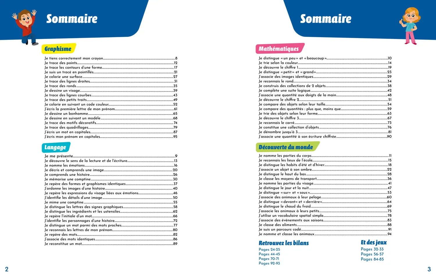 Frigobloc Les Incollables cahier petite section 120 autocollants