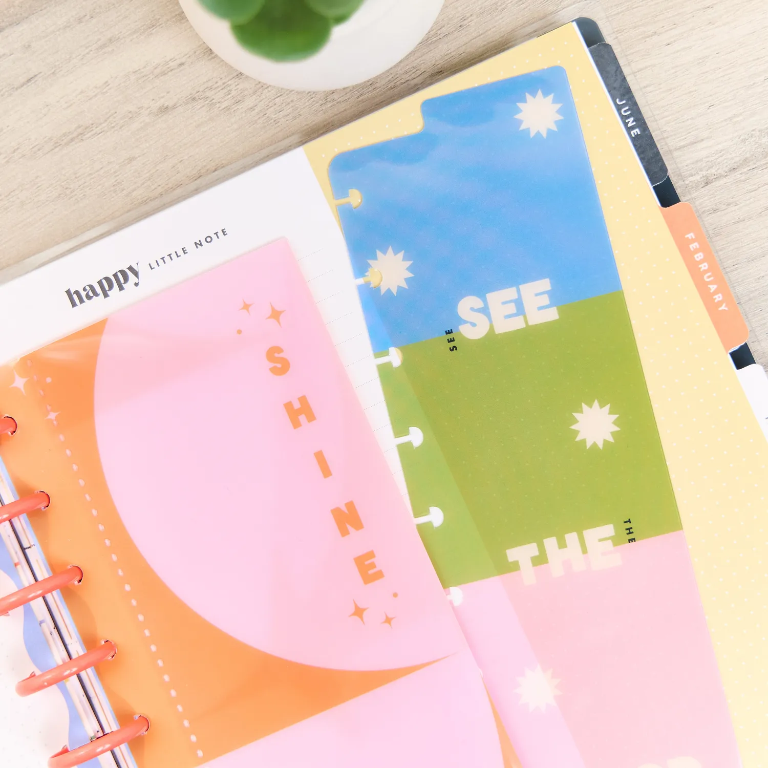 Me & my big ideas Happy Planner Bright Energy Big pack accessoires