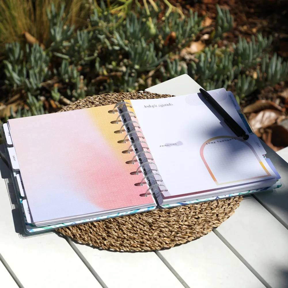 Happy Planner Today's Agenda papier recharge Classic 40 feuilles