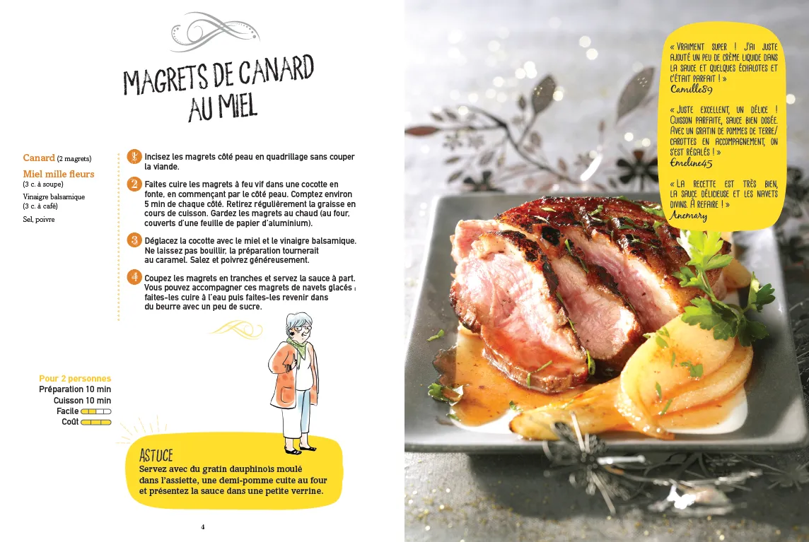 Marmiton Mes invités sont bluffés livre recettes incontournables