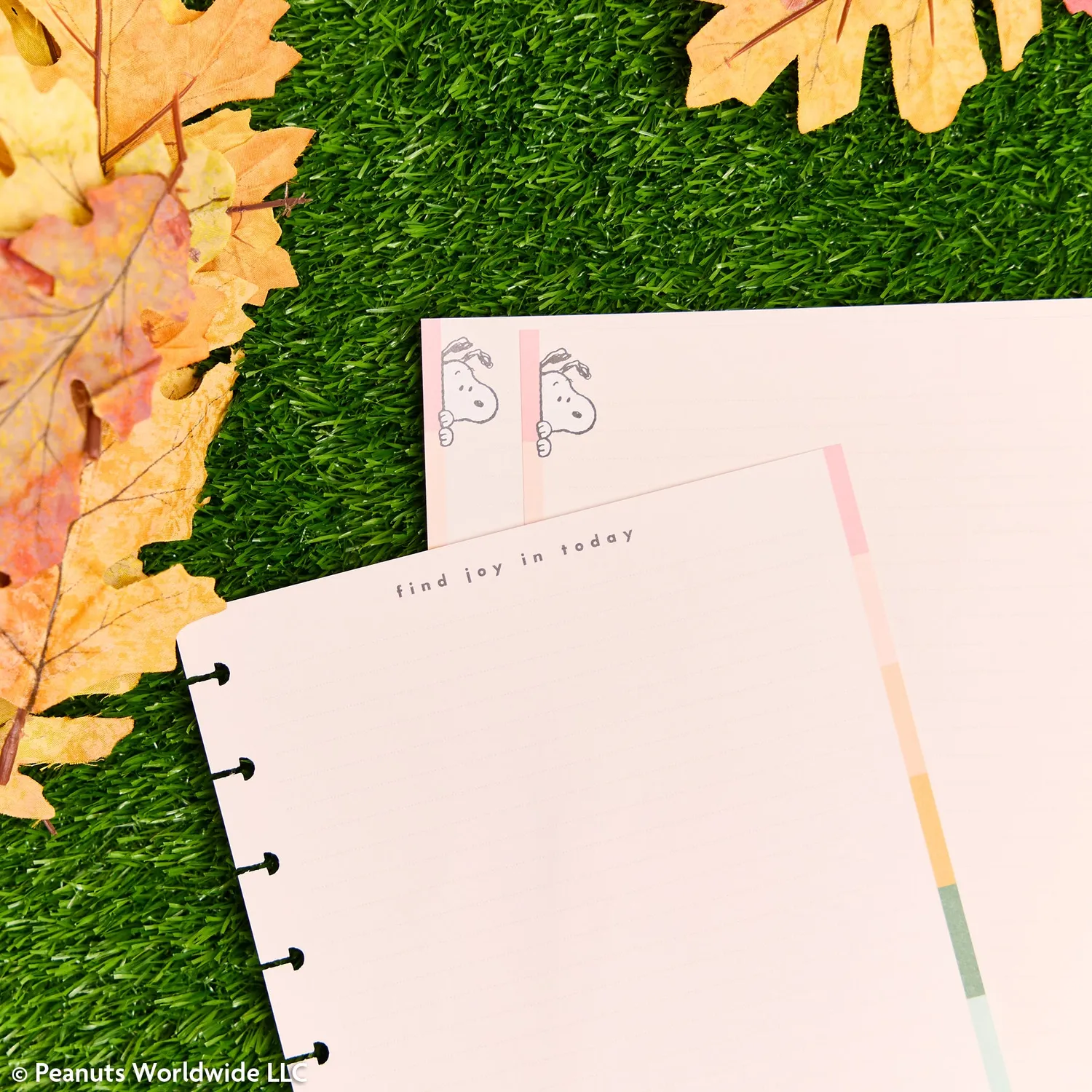 Happy Planner Peanuts papier recharge Classic 40 feuilles pointillé