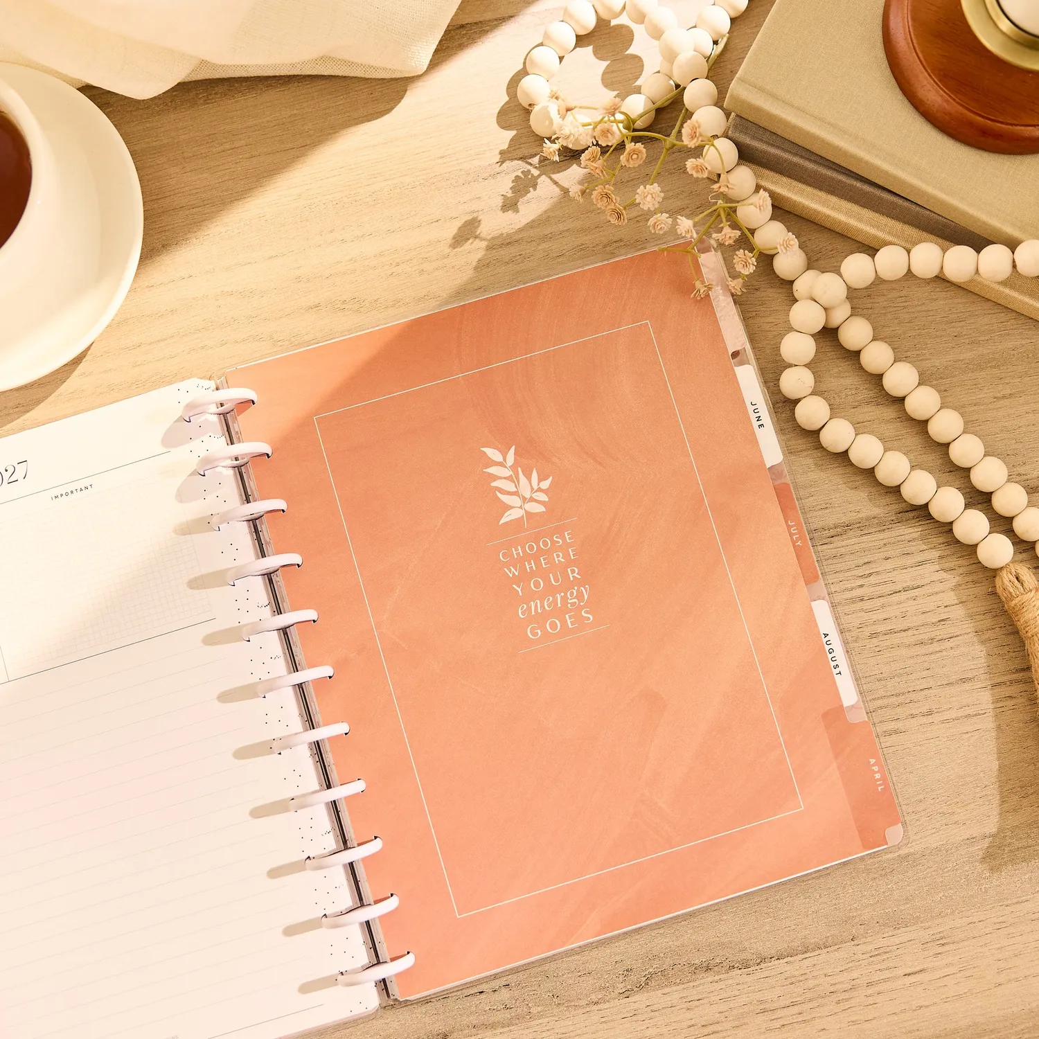 Happy Planner Dune Hues agenda horizontal Big 18 mois 26-27
