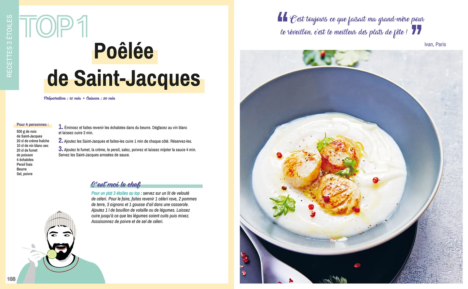 Recettes préférées des Français livre cuisine top 10