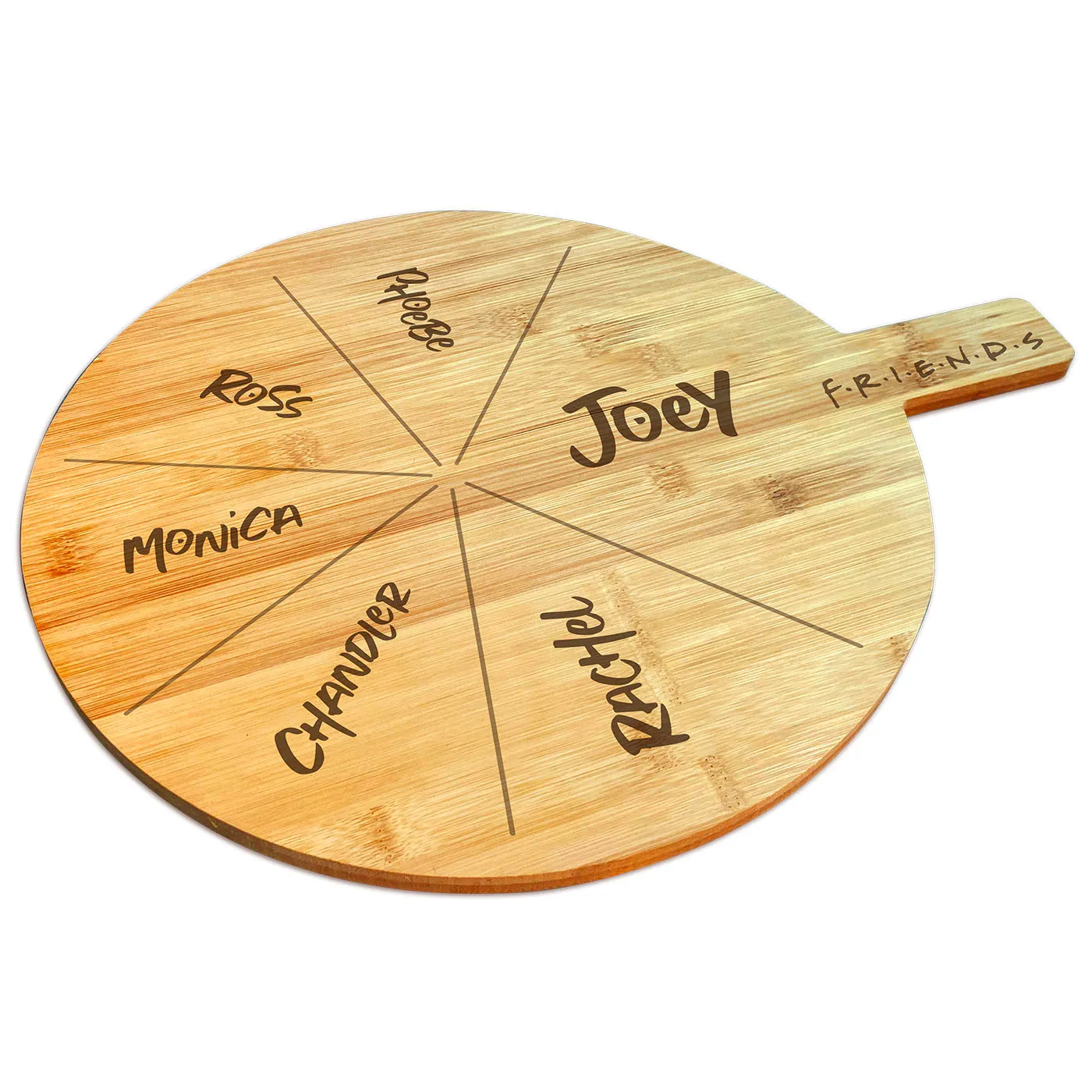 Frigobloc Soirée pizza Friends coffret planche pizza