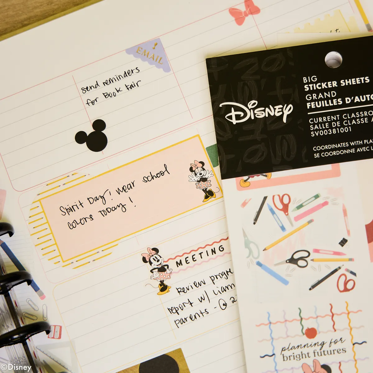 Me & my big ideas Disney Mickey Teacher stickers 651 école