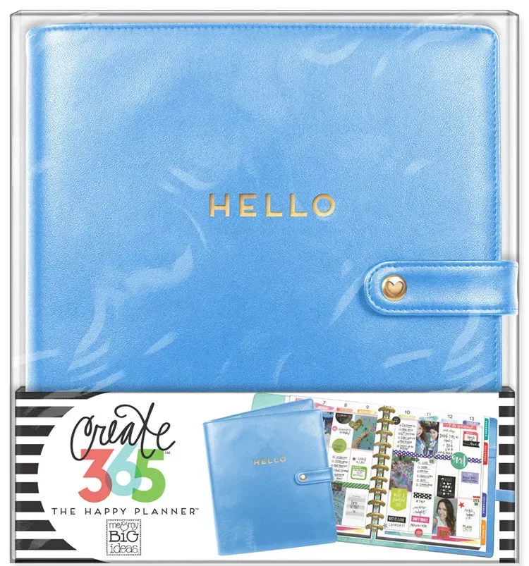 Happy Planner Deluxe Cover housse Snorkel Blue BIG