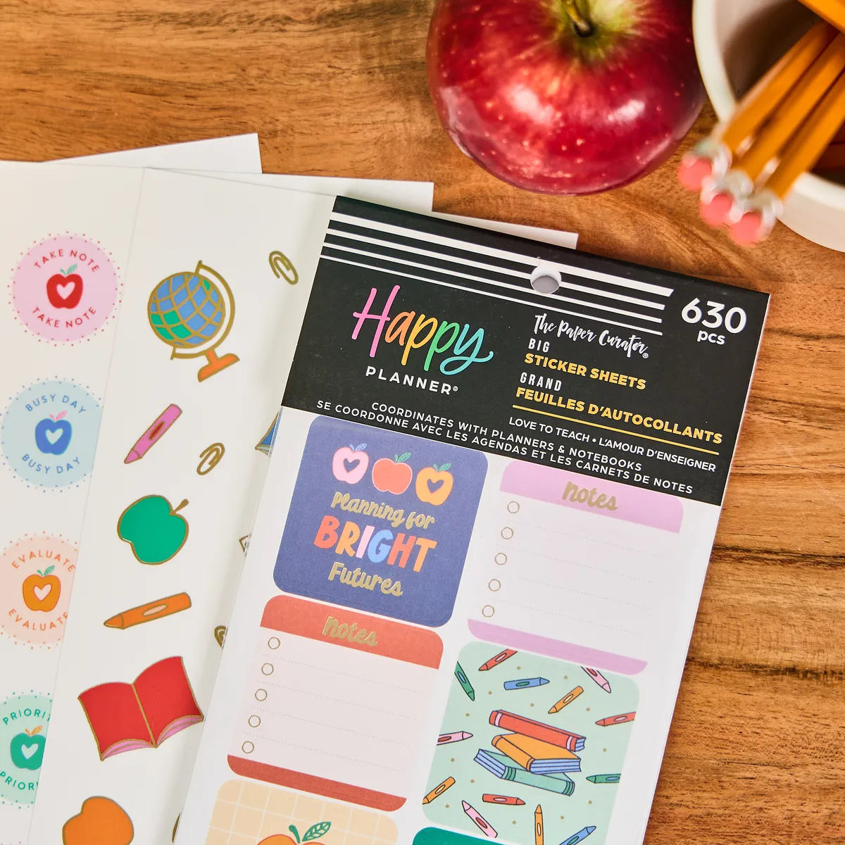 Me & my big ideas Love to Teach Big stickers value pack 630 motifs maîtresse