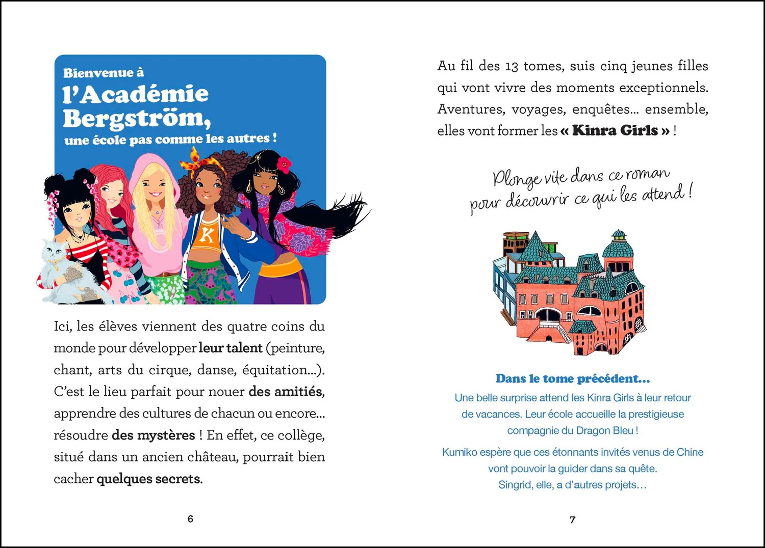 Frigobloc Kinra Girls Voyage scolaire en pays hanté Tome 12 livre