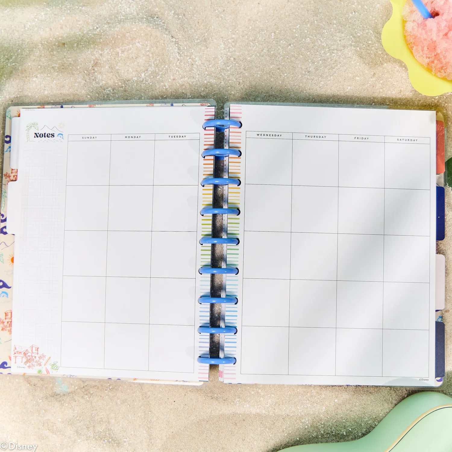 Happy Planner Lilo & Stitch Make Waves agenda Classic vertical non daté