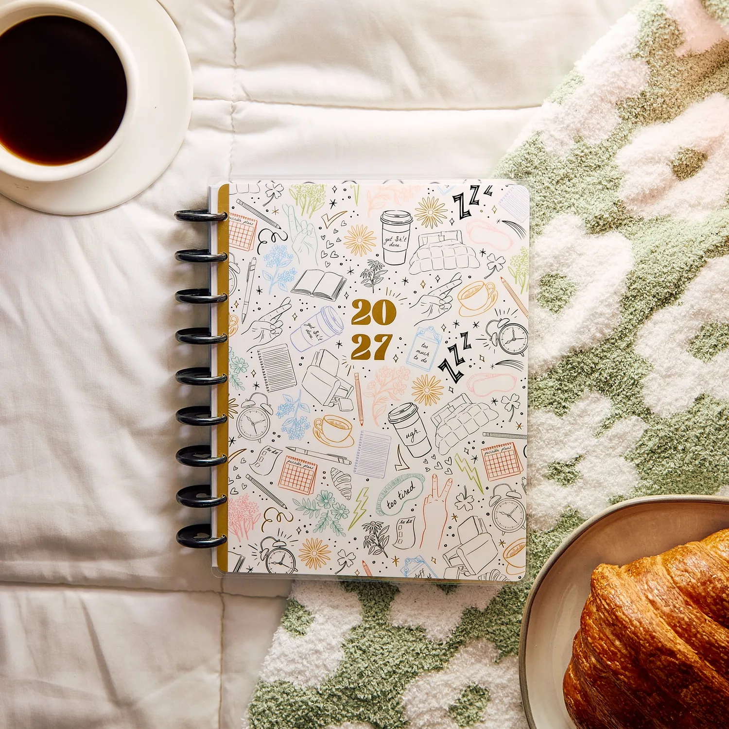 Happy Planner Pajama Plans 2027 agenda à anneaux horizontal Classic