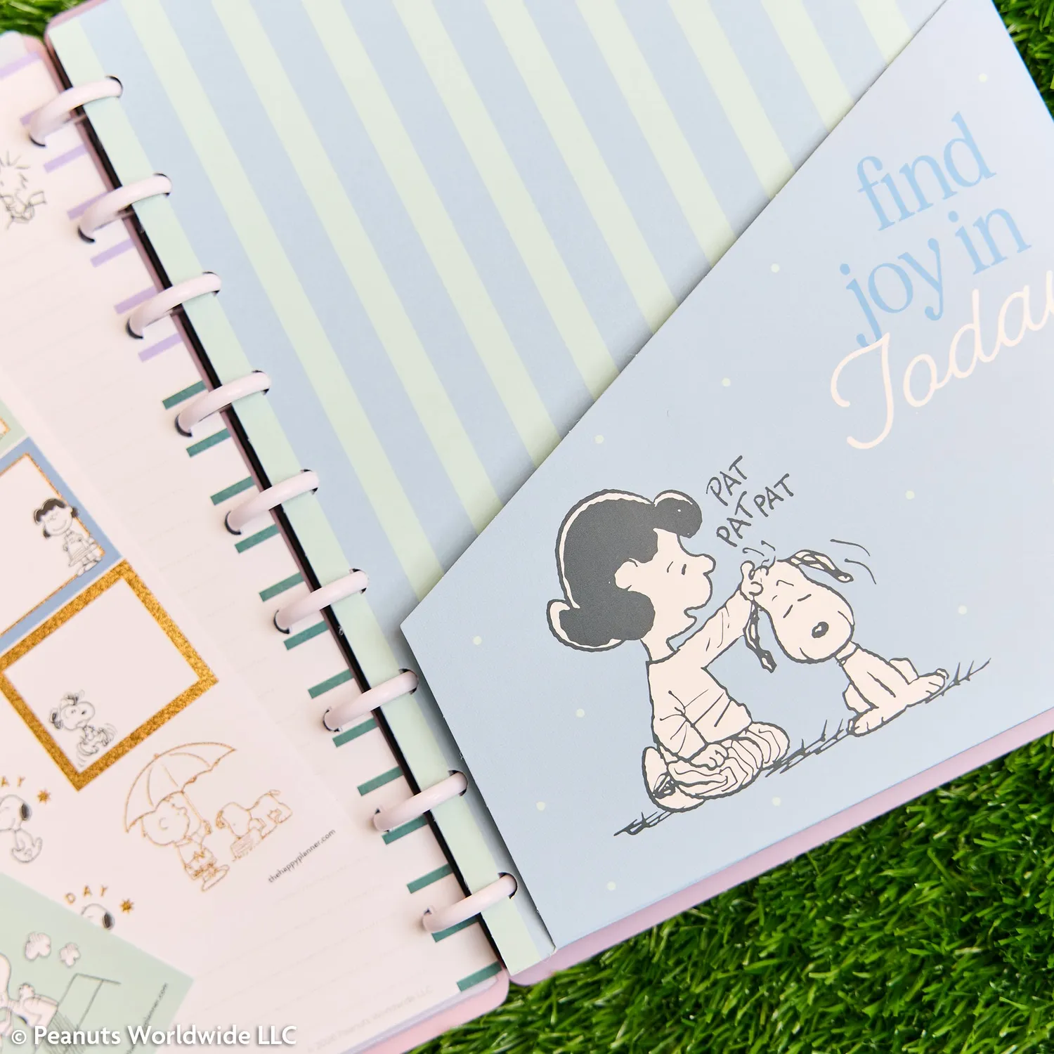 Happy Planner Peanuts Snoopy pack accessoires Classic 24 pièces