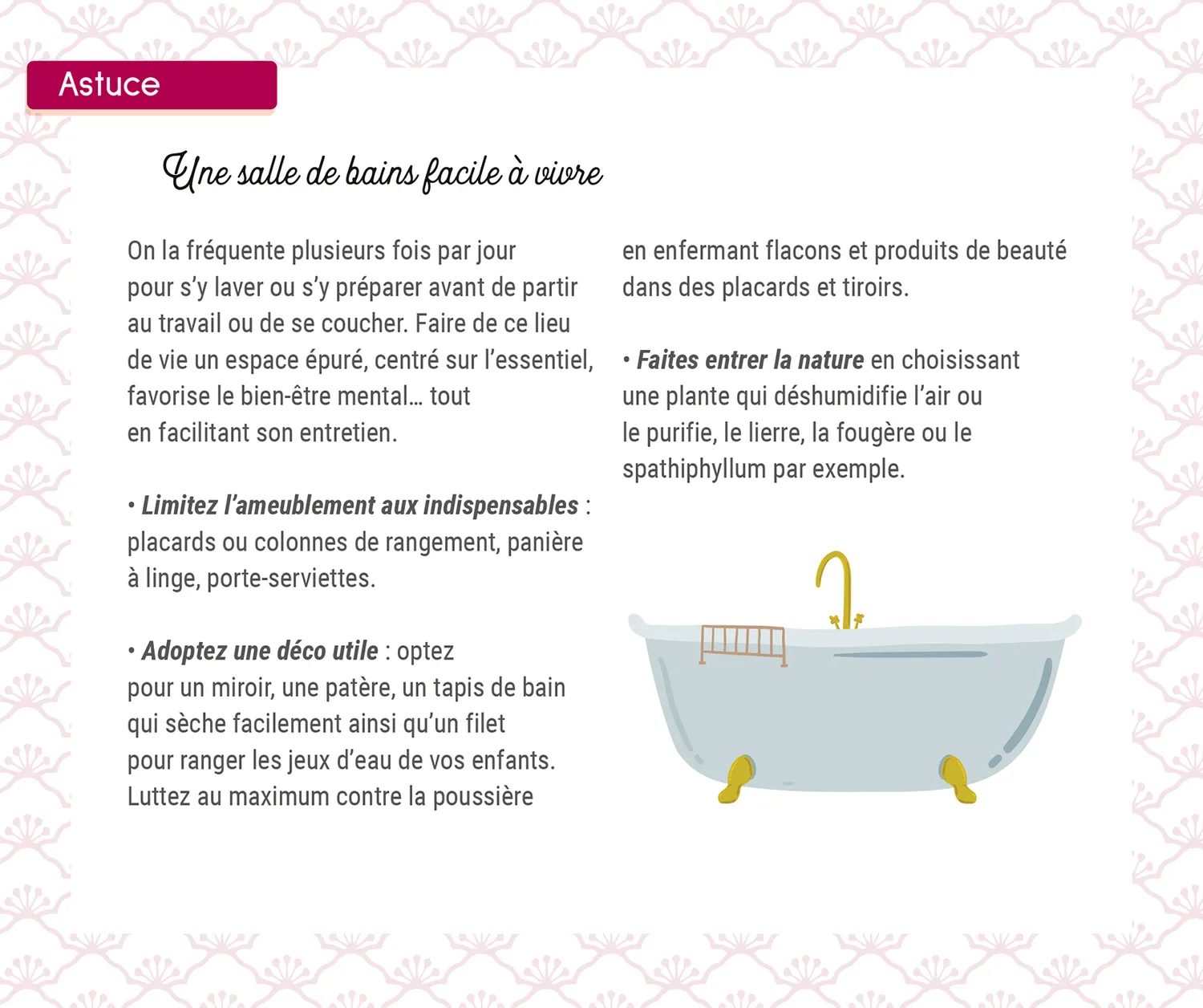 Frigobloc Hebdomadaire 2024 Maison zen calendrier familial